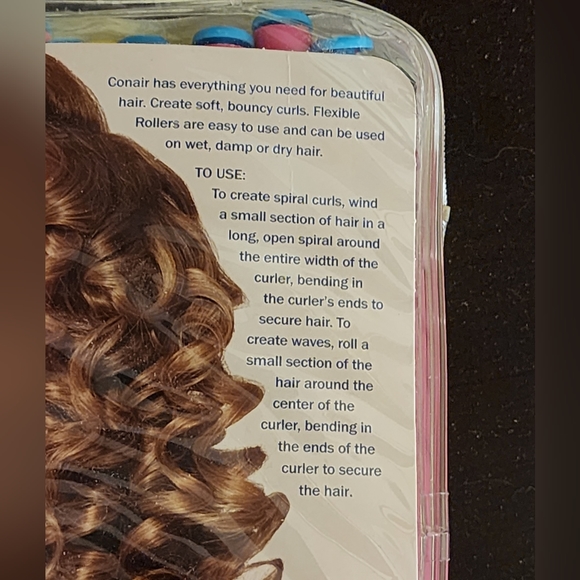 Conair Spiral Curls Flexible Rollers - set of 18 - Picture 3 of 5